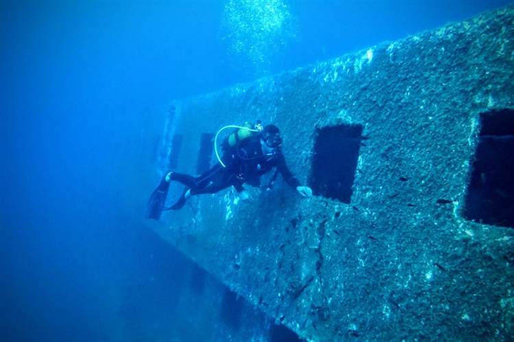 Karaburun 9 Eylül Vapur Batığı Dalışı